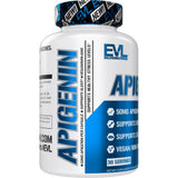 Evlution Pure Apigenin: escena de relajación para ritual nocturno sin somnolencia