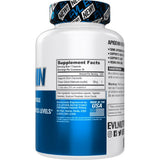 Evlution Pure Apigenin: cápsulas en primer plano para relajación nocturna