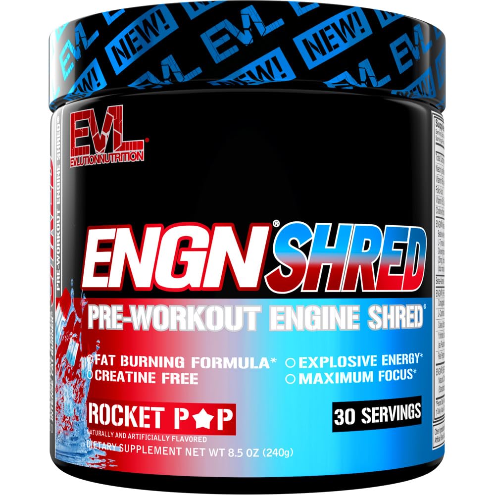EVL Ultimate Pre Workout en empaque Rocket Pop para entrenamientos energéticos