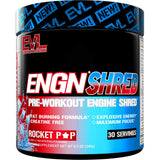 EVL Ultimate Pre Workout en empaque Rocket Pop para entrenamientos energéticos