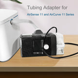 EvoClean adaptador para ResMed AirCurve 10, conexión estable.