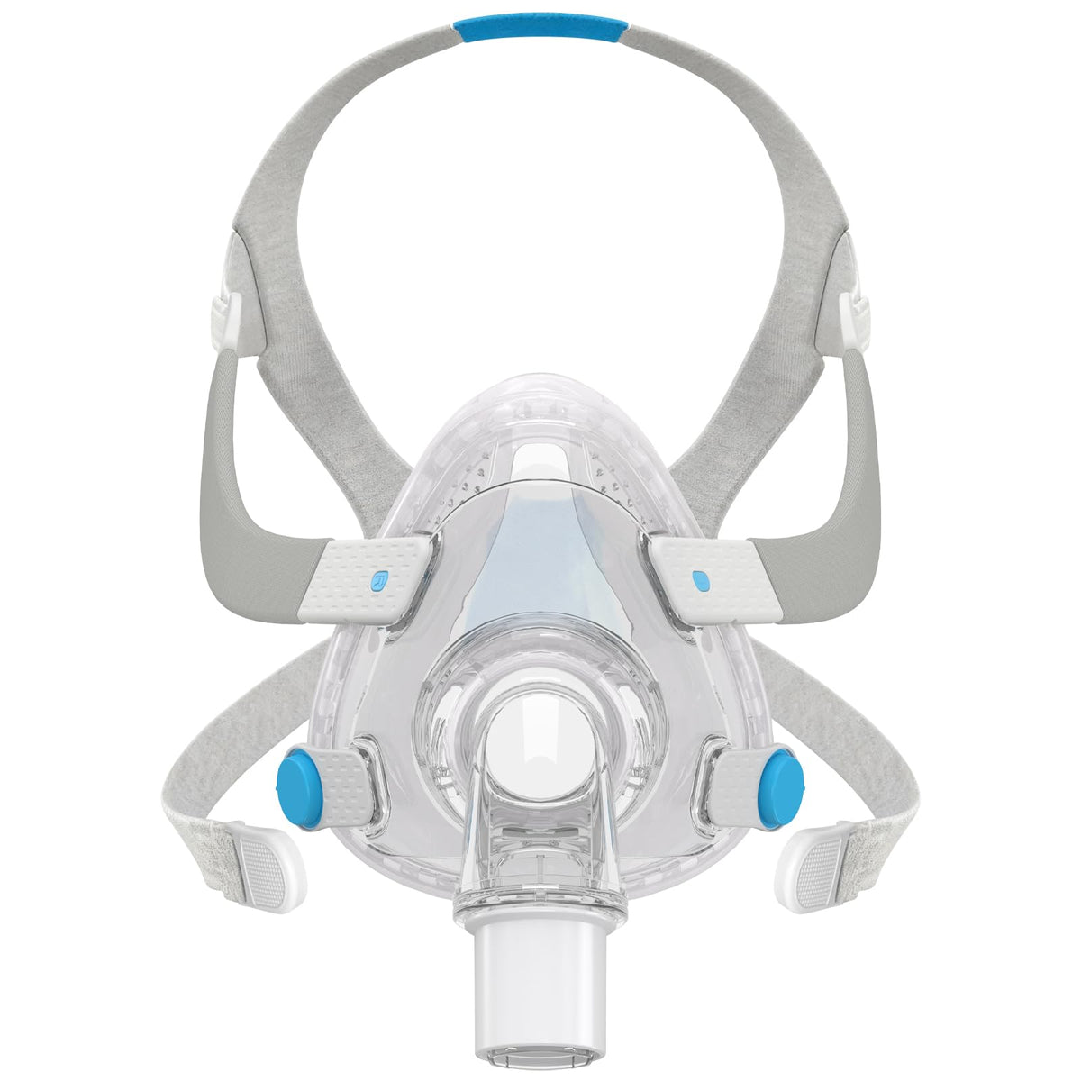 EvoClean F20 Pro cubierta frontal y almohadilla para un ajuste cómodo y sello estable.