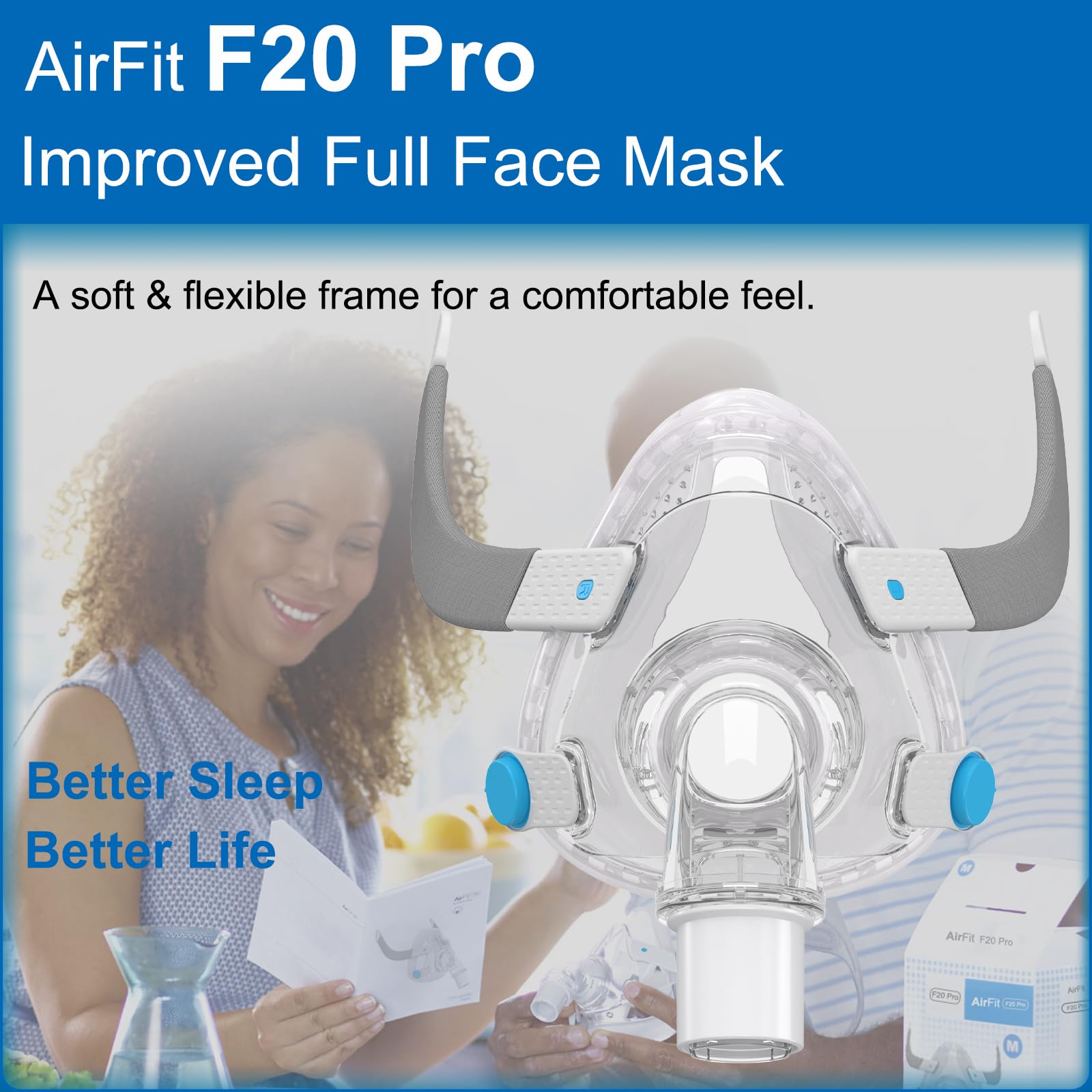 Evoclean marco f20 pro, repuesto duradero para una fijación segura durante el descanso.