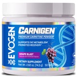 Evogen Carnigen, polvo de carnitina, apoyo al metabolismo de grasas para entrenos