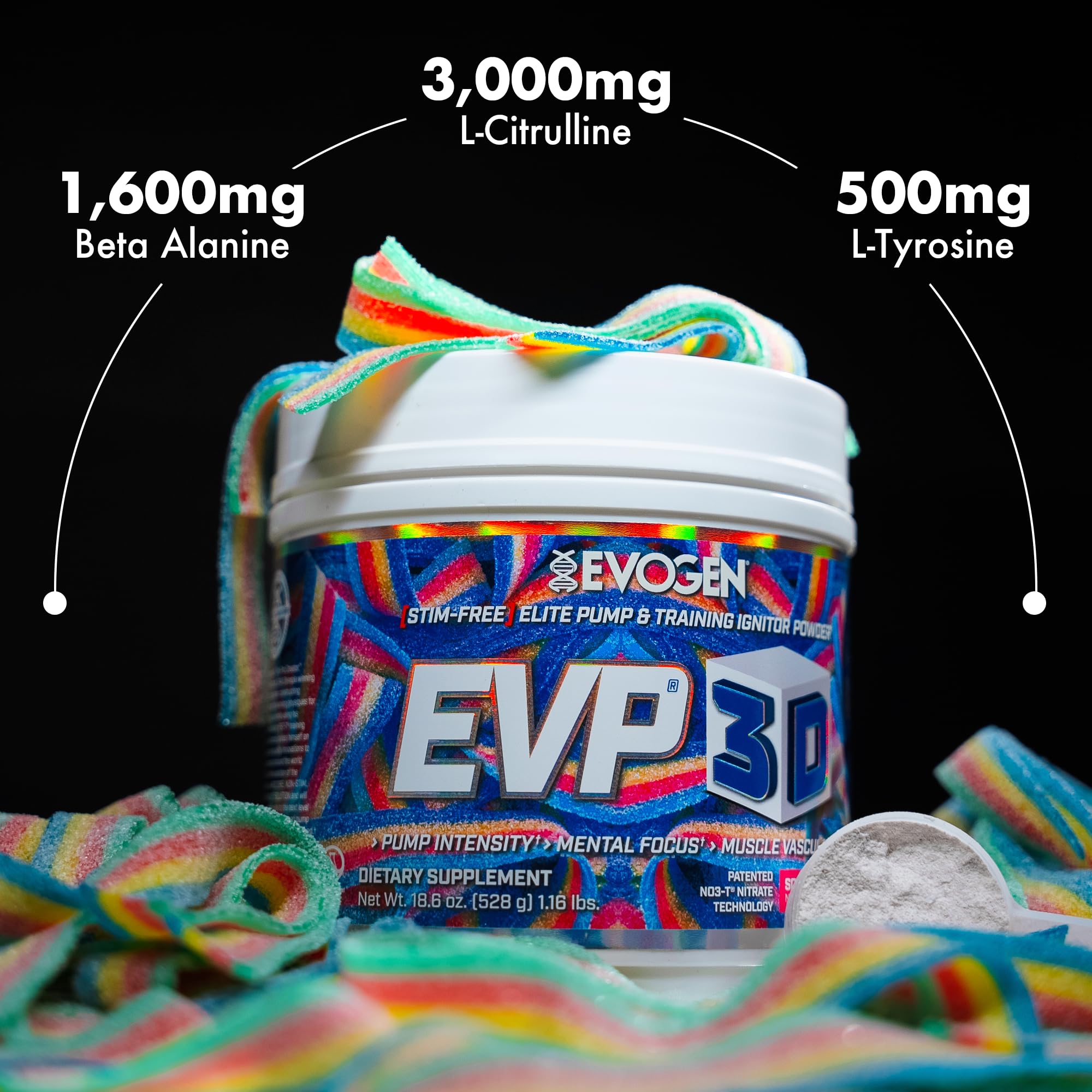 Evogen EVP 3D, hidratación con agua de coco, ayuda a reponer electrolitos durante el ejercicio.