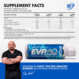 Evogen EVP-AQ: enfoque en bombeo muscular durante la sesión de entrenamiento