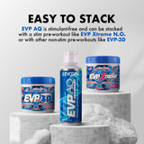Evogen EVP-AQ: frasco en estante con acabado premium y limpio