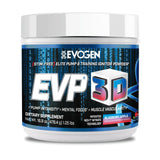 Evogen EVP 3D, botella vertido: mejora la vascularidad para entrenamientos intensos.