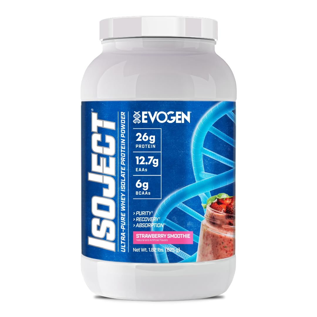 Evogen Isoject: bote de proteína aislada enfocado en pureza para digestión suave.