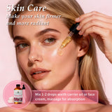 Aceite de geranio EVOKE OCCU para cabello suave y brillante.