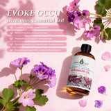 Cuentagotas de vidrio EVOKE OCCU facilita mezclar aceites.
