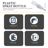 EXCEART pulverizador nasal reutilizable de 10 ml para solución salina.