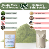 Cocina con Tulsi Exotic Veda para sabores naturales.