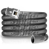 Expanza AirSense 11: tubo de calor con conector robusto para uso diario y limpieza fácil.