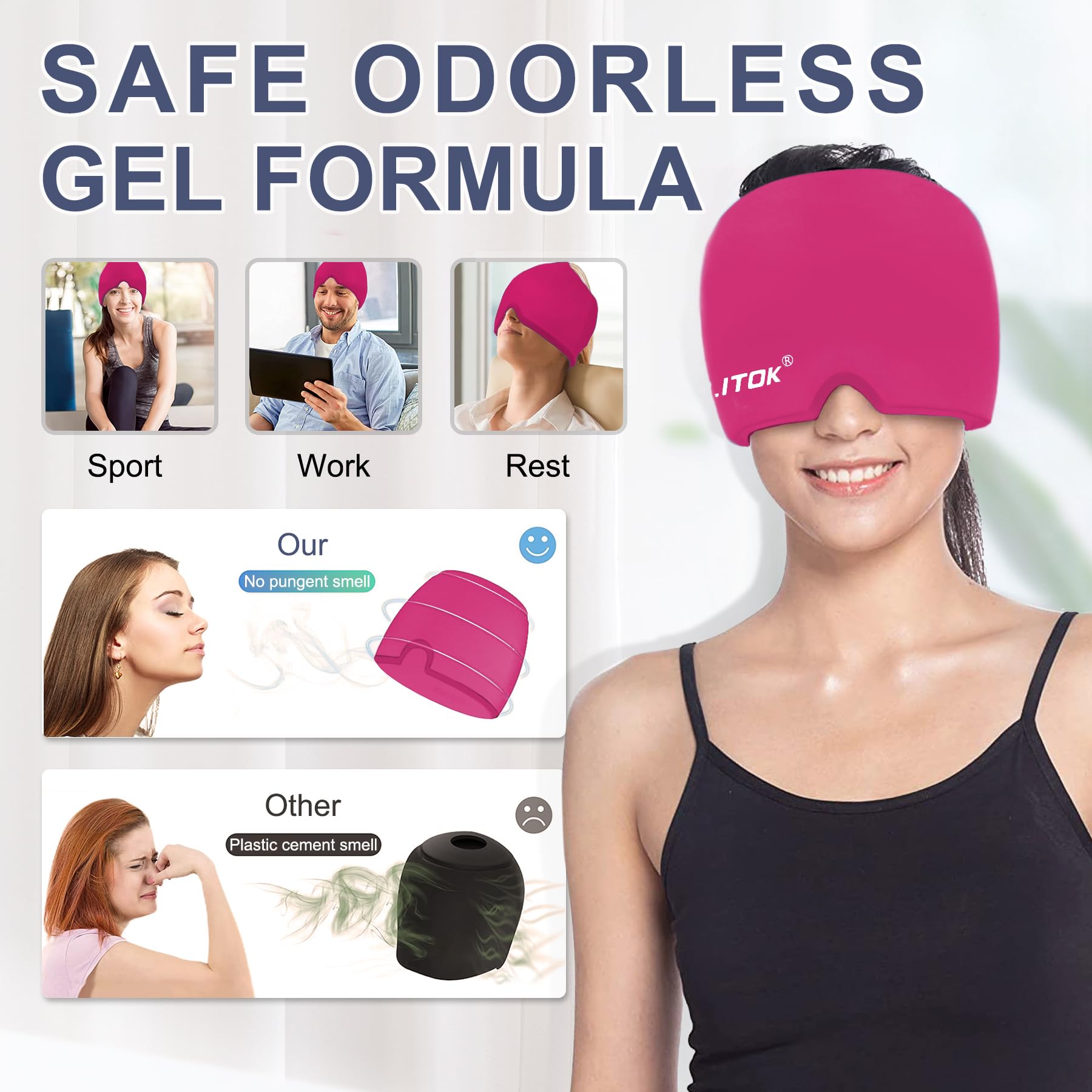 EXQUISLIFE Uso frío/calor reutilizable para tratamiento casero