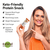 Extend Bar barra proteina 1 carbohidrato neto por porción