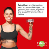 Extend Bar barra proteina para cetogénicas y dietas bajas en carbohidratos.