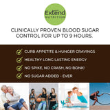 Extend Bar barra proteina para desayuno rápido, inicio de día.