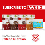 Extend Bar barra proteina sin sabores ni edulcorantes artificiales.