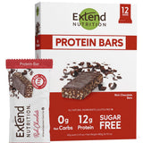 Extend Bar barra proteina sin azúcar en empaque, snack práctico.
