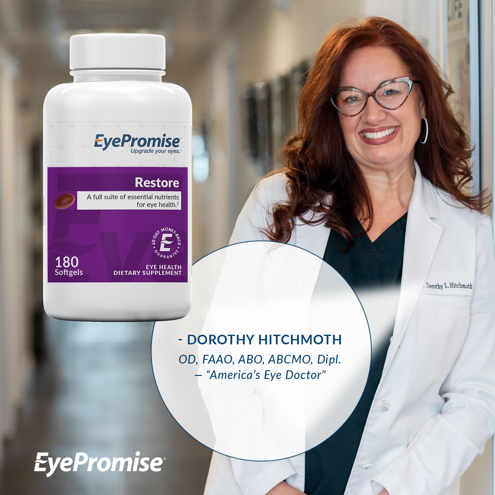 EyePromise Restore: zeaxantina y luteína para la visión
