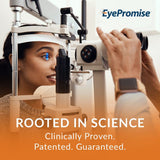 EyePromise Zeaxantina + Luteína etiqueta nutricional con información clara de nutrientes.