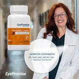 EyePromise Zeaxantina + Luteína ingredientes naturales aptos para vegetarianos y sin gluten.