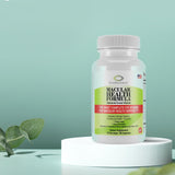 EyeScience Macular Health Formula: empaque en caja, presentación clara