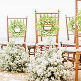 EYNDYN corona decorativa bebe aliento gypsophila ideal para bodas y eventos