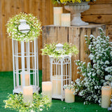 EYNDYN guirnalda de mesa bebe aliento gypsophila para centros de mesa