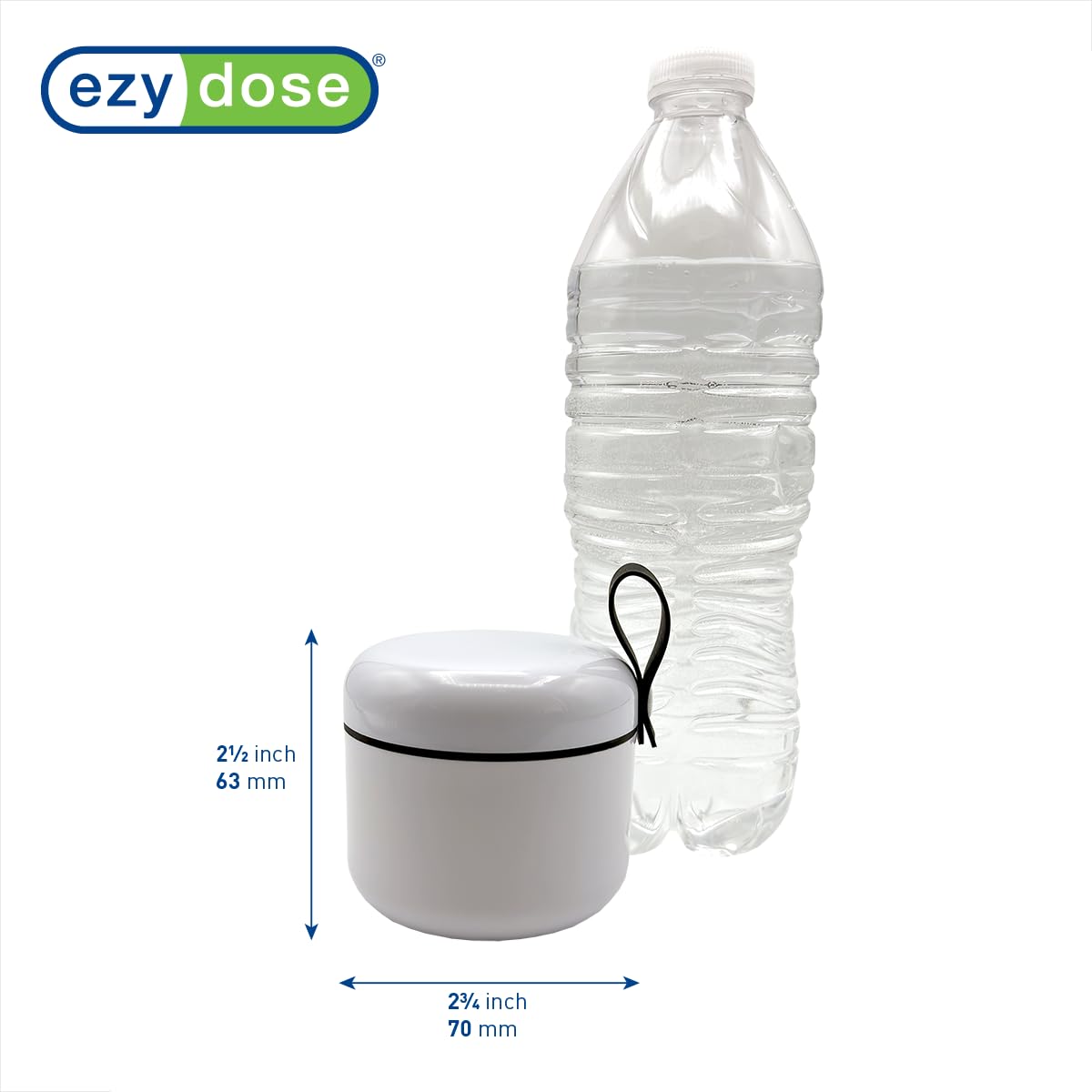 Con diseño anti-mezcla, EZY DOSE mantiene píldoras separadas y ordenadas.
