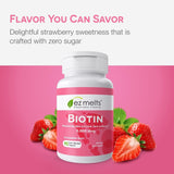 Biotin EZ Melts facilita la toma diaria sin agua