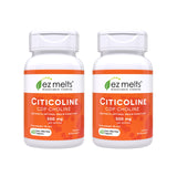 EZ Melts Citicolina: tableta disoluble con sabor fresa para mayor comodidad.