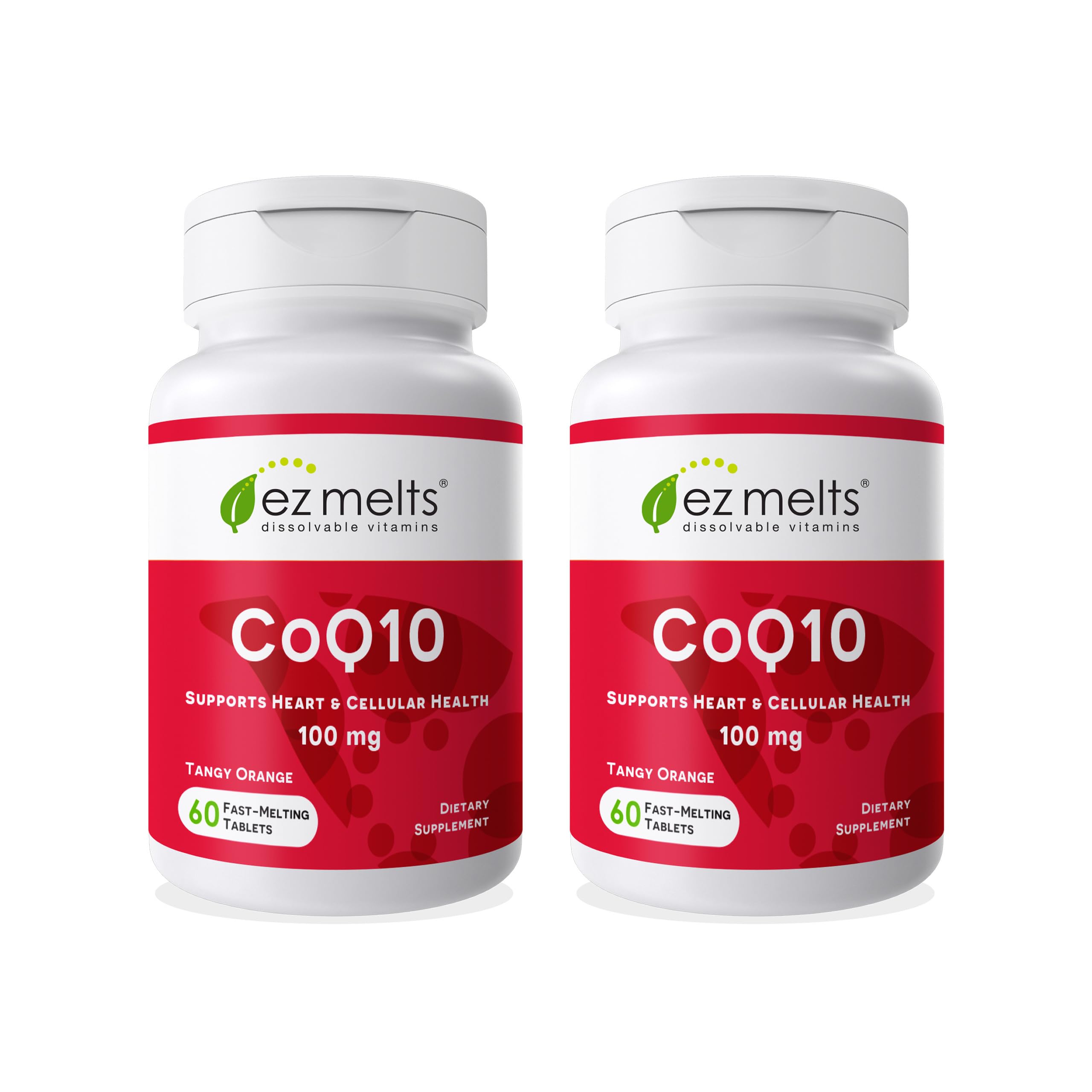 EZ Melts CoQ10 tabletas disolubles en la boca para mayor comodidad