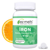 EZ Melts Hierro: tabletas disolubles en la boca para energía diaria