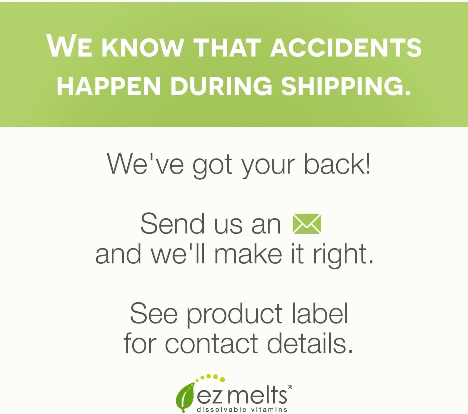 EZ Melts resveratrol fórmula vegana sin alérgenos.