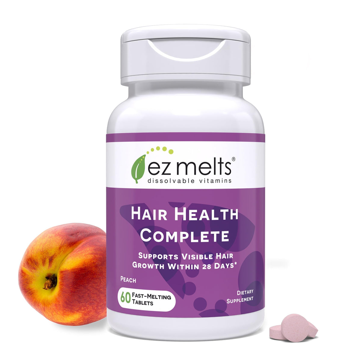 EZ Melts Hair Health Complete: tableta que se disuelve para cabello sano