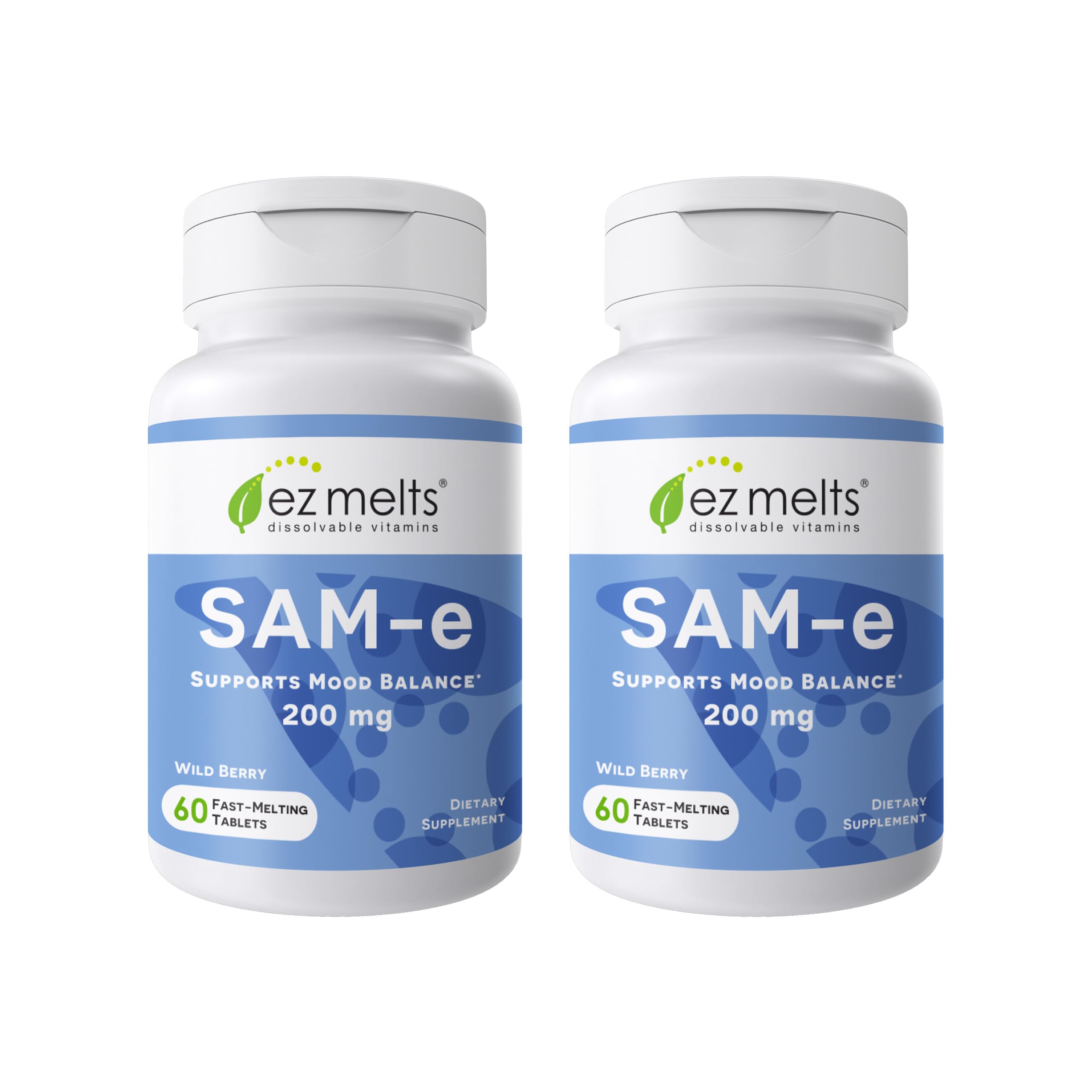 EZ Melts SAM-e tabletas disolubles 200 mg, para un estado de ánimo equilibrado.