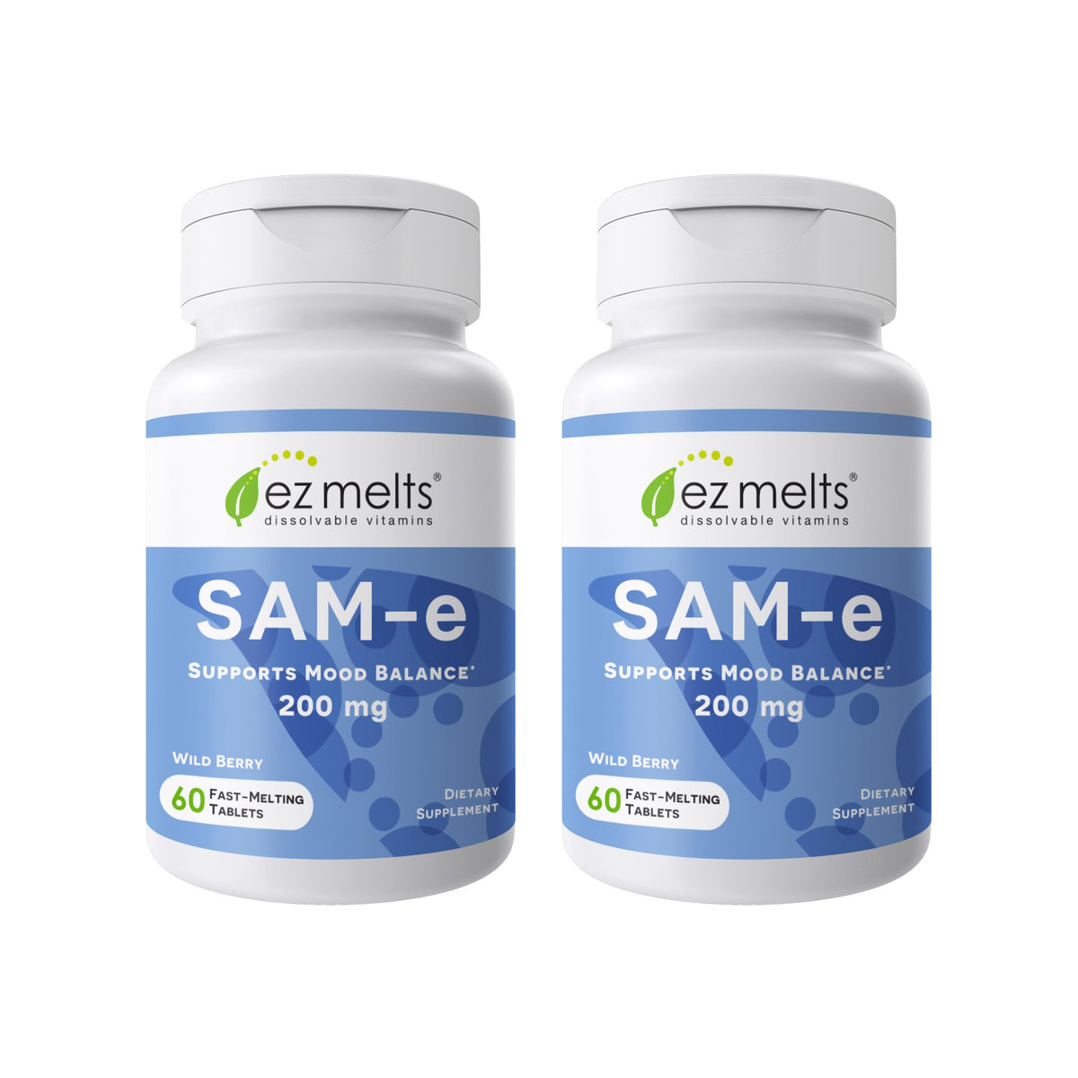 EZ Melts SAM-e tabletas disolubles 200 mg, para un estado de ánimo equilibrado.