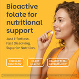 EZ Melts tabletas disolubles naranja, sabor cítrico que facilita la toma diaria.