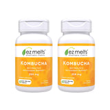 EZ Melts tableta de kombucha con sabor jengibre-limón se disuelve rápido en la boca