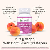EZ Melts vegano: suplemento sin OGM, apto para dietas.