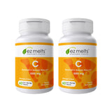 EZ Melts Vitamin C: tabletas disolubles en la boca para ingesta rápida y conveniente