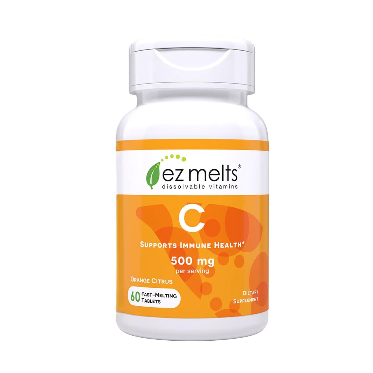 EZ Melts Vitamina C: tabletas dispersables para energía diaria y apoyo inmunológico