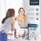 EZ VITAMINS envase de 30 tiras, conveniente para viajes