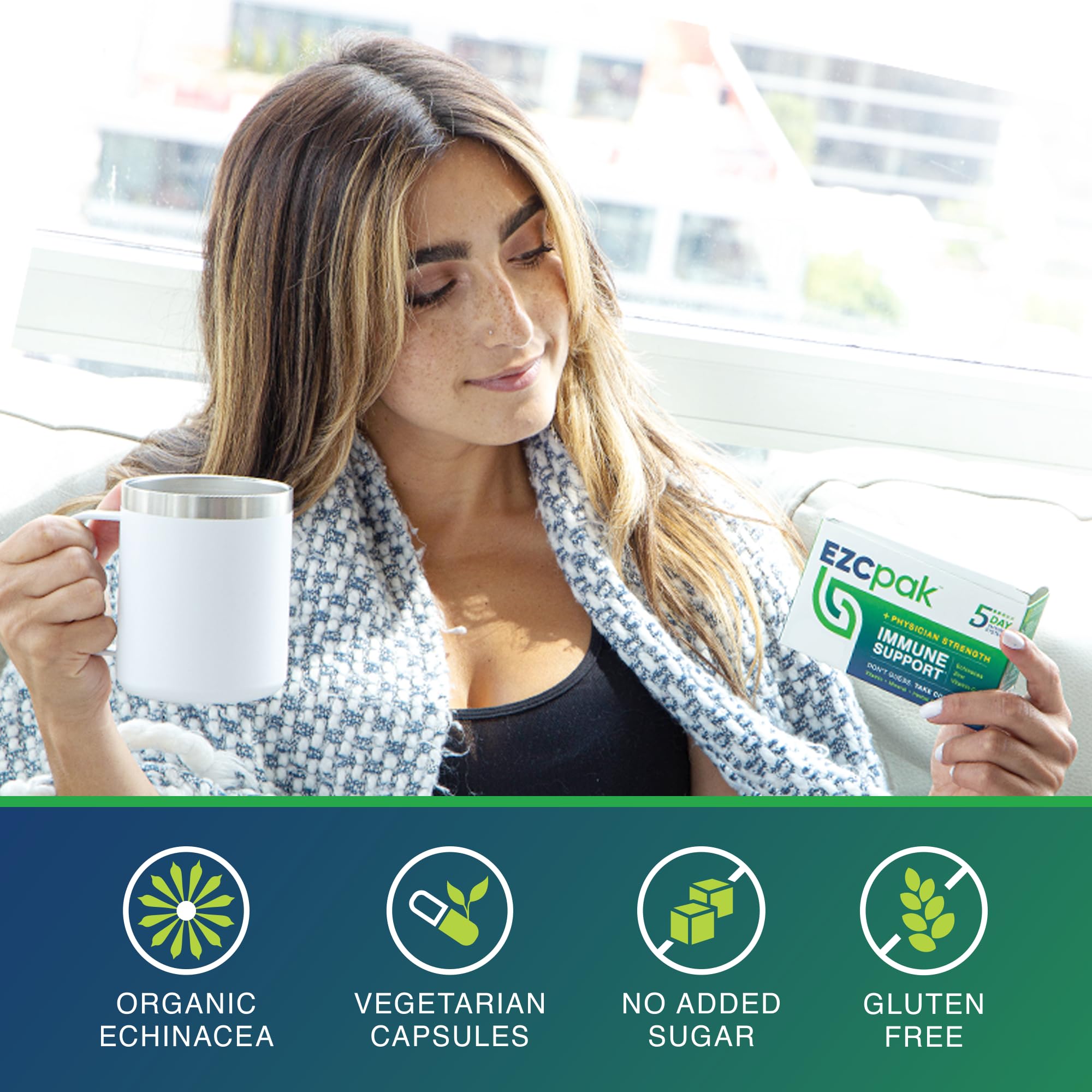 EZC Pak: diseñado para evitar uso indebido de antibióticos.