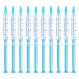 EZGO 10x3ml gel blanqueador para dientes, resultados rápidos para sonrisas más brillantes.