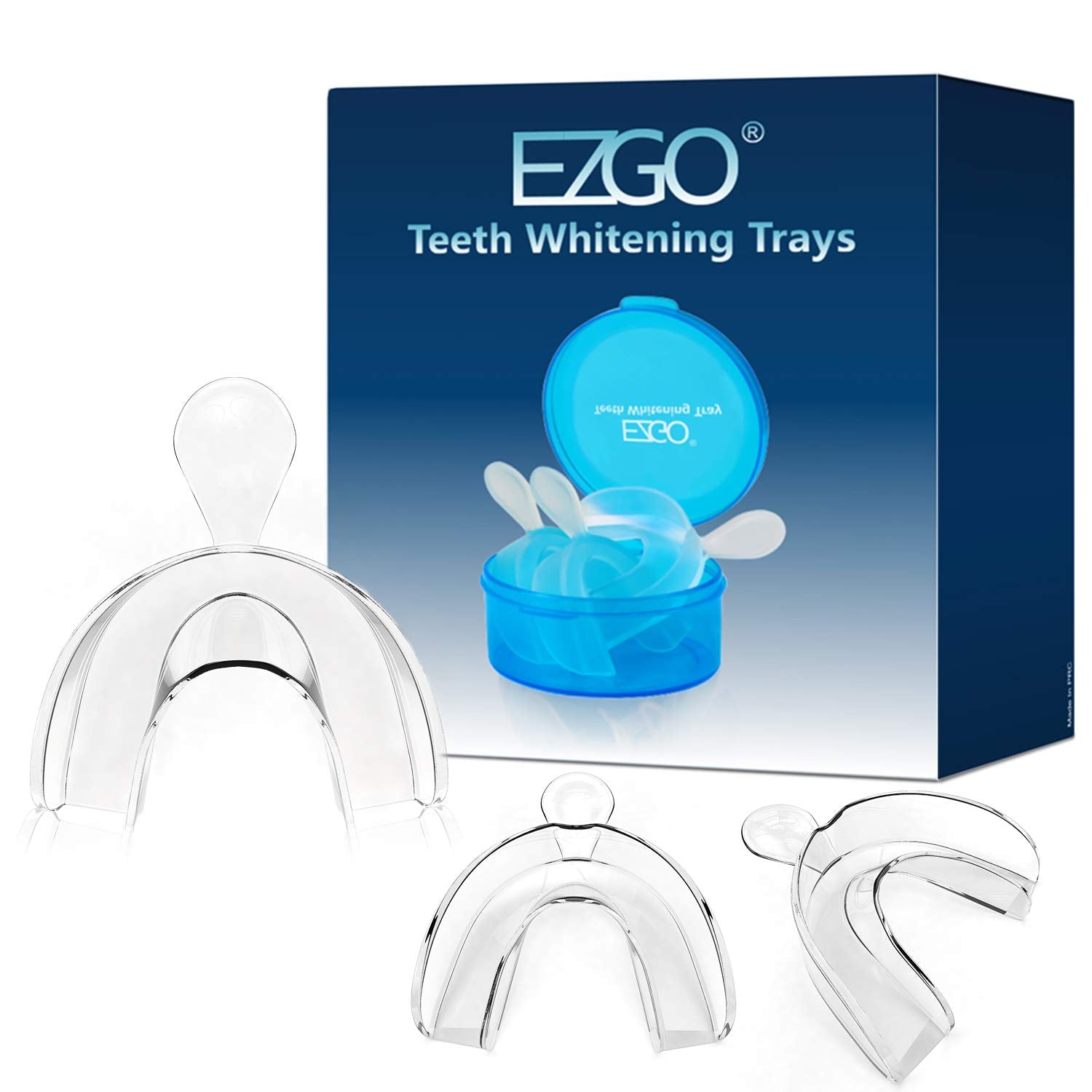 EZGO bandejas-blanqueamiento-dental 3unidades para uso cómodo en casa.