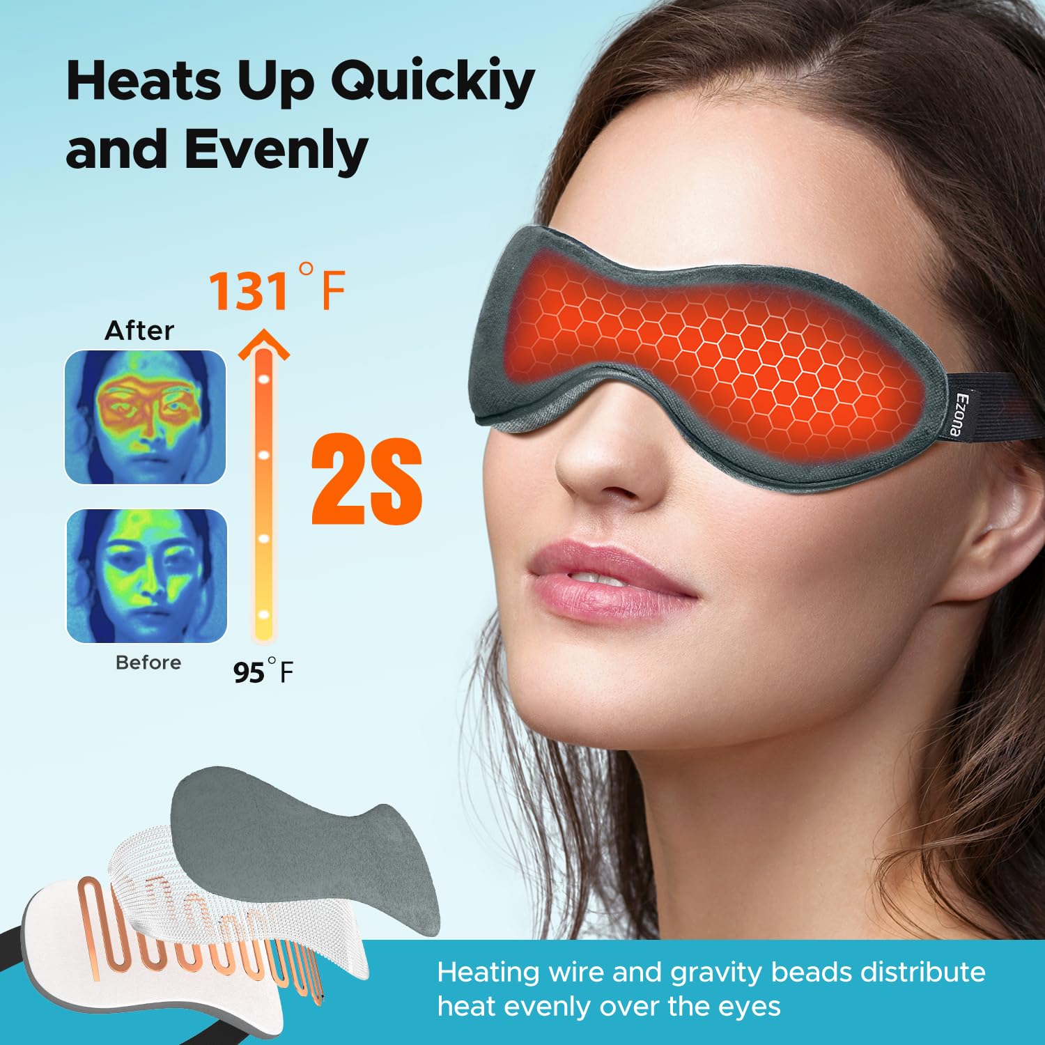 Ezona funda lavable de algodón suave para higiene