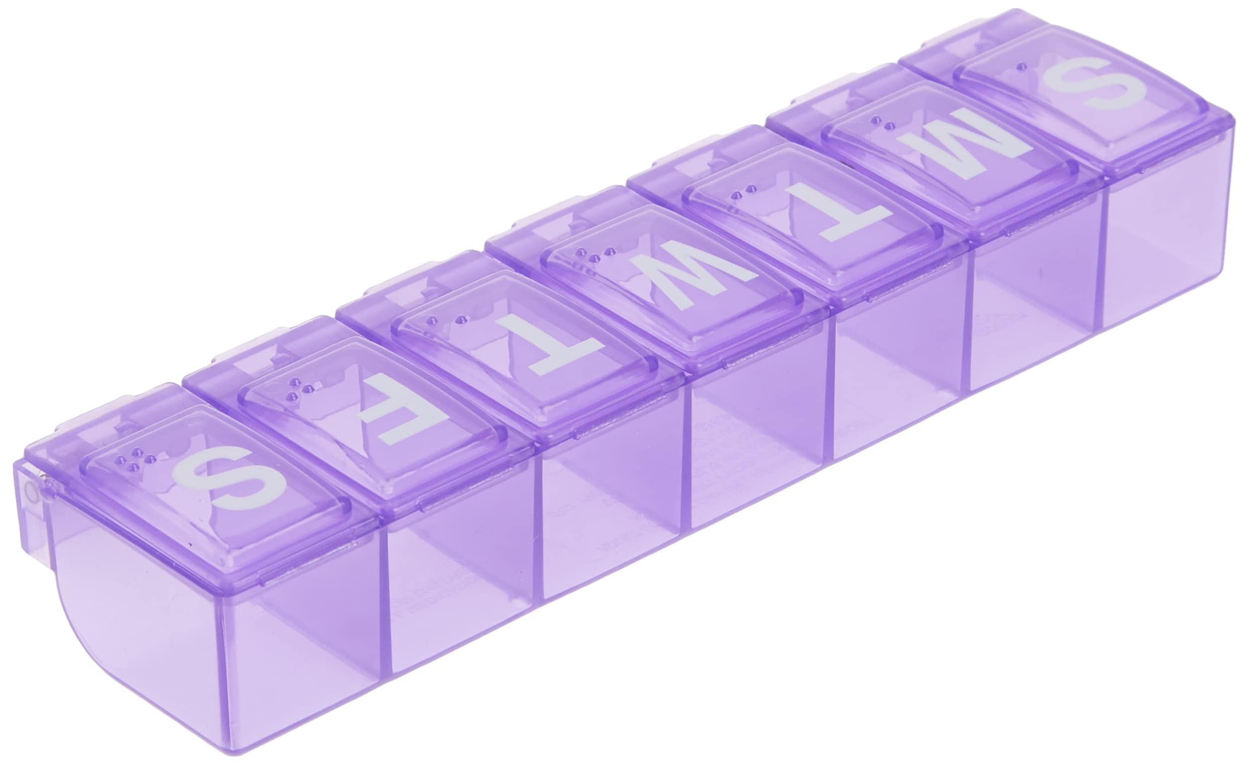 EZY DOSE: base redondeada para recoger pastillas fácilmente.